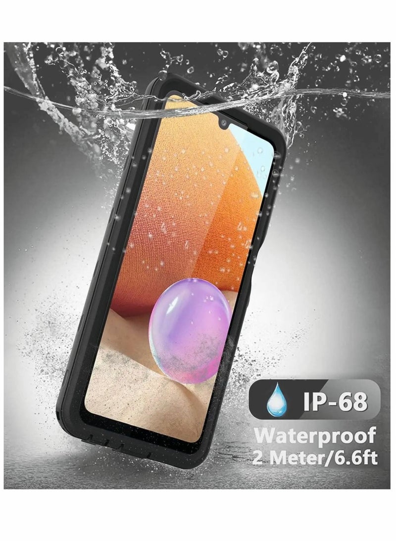 Captaintech Samsung Galaxy A32 5G Case, Galaxy A32 5G Case IP68 Waterproof Case with Built-in Screen Protector, Full Body Protective Shockproof Dustproof for Samsung Galaxy A32 5G - Image 5