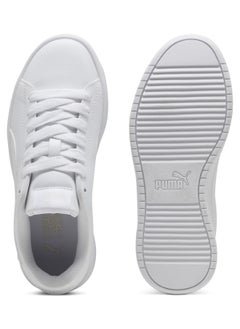 PUMA Ballkid Kids Unisex White Sneakers  - Image 4