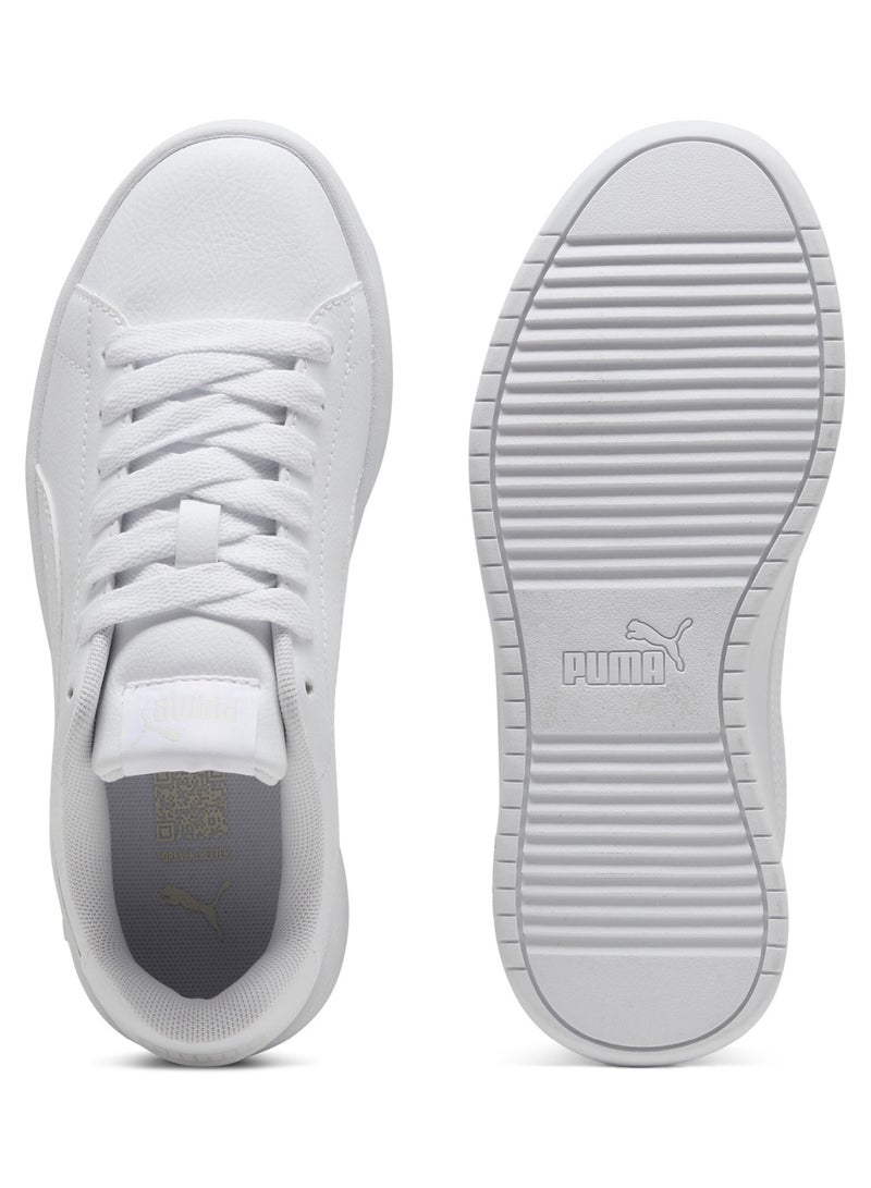 PUMA Ballkid Kids Unisex White Sneakers - Image 4