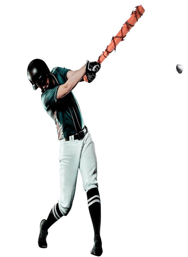 Sratte Halloween Fake Wood Baseball Bat with Barbed Wire 25.2 Inch Wooden Ball Bat Wood Bats Plastic Barb Wires Decoration Prop for Halloween Cosplay Cowboy Party Decoration(Red Wire,2.5 Meter) - Image 4