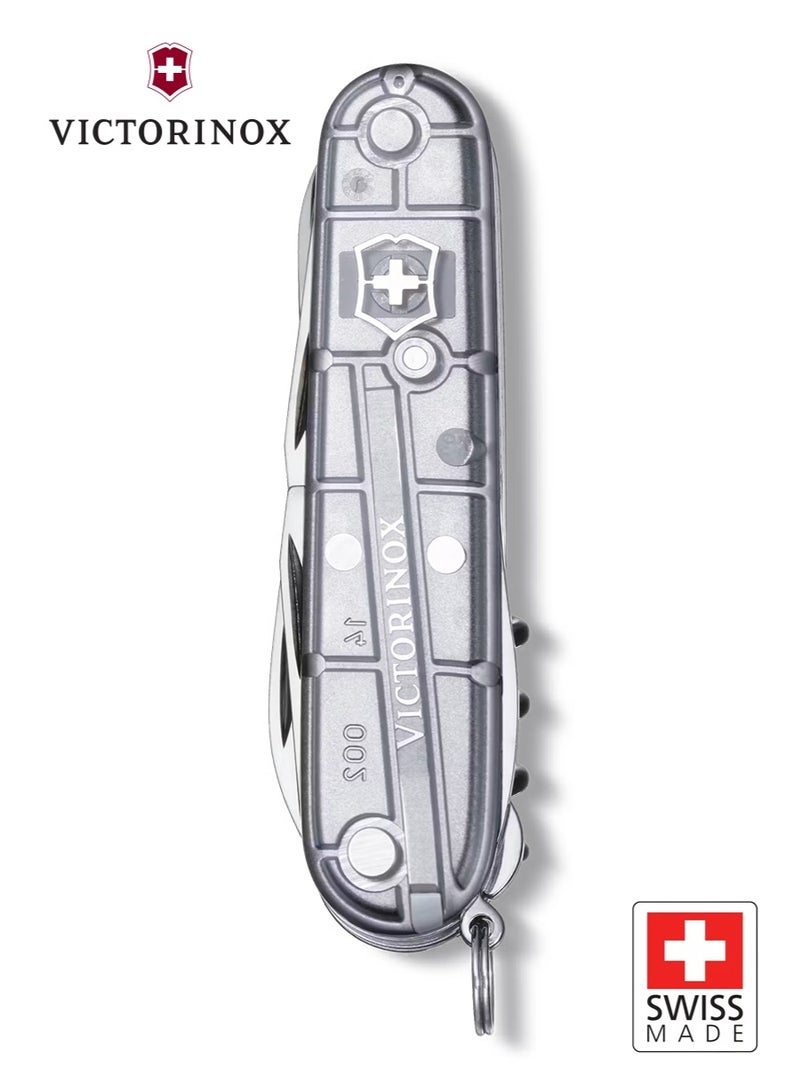 فيكترونوكس سكين فيكتورينوكس كلايمبر 1.3703.T7 | سكين الجيش السويسري بـ 14 وظيفة | أداة متعددة الاستخدامات ومتينة للمغامرات الخارجية، والحمل اليومي، وحالات الطوارئ - Image 2