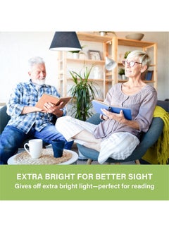 Sigalux A19 Led Light Bulbs 100 Watt Equivalent, Daylight 5000K Standard Light Bulbs,Non-Dimmable 13W Energy Efficient White Light Bulbs With E26 Medium Base,1500Lm,Ul Listed,12 Packs  - Image 3