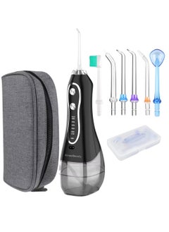 KinseiBeauty Cordless Water Flosser 300ml Tank Electric Dental Oral Irrigator Teeth Cleaner for Teeth Cleaning 5 Modes Dental Oral Irrigator Portable and Rechargeable IPX7 Waterproof Water Flossing  - Image 1