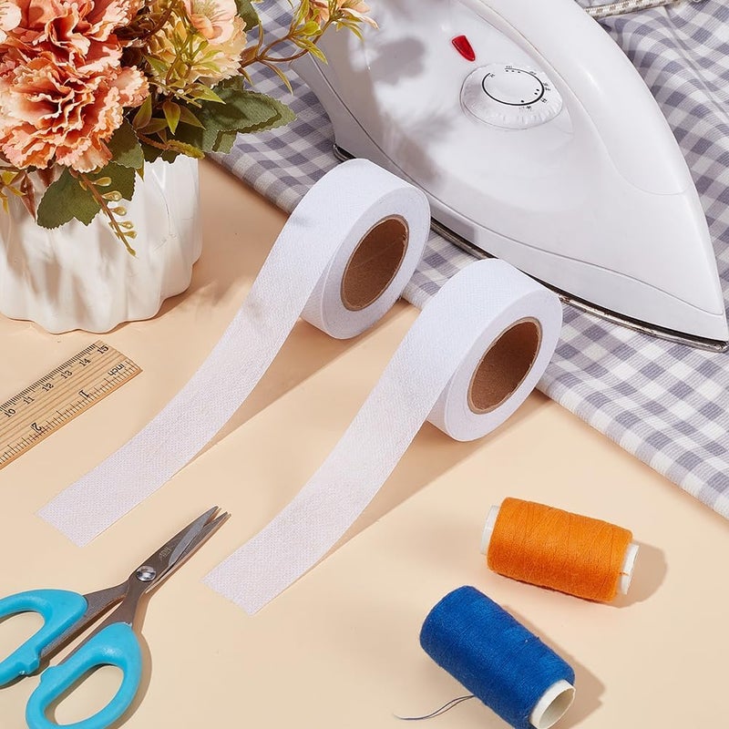 [Big discount] CRASPIRE 4 Roll Fusible Batting Seam Tape 1 Inch x 15 Yards White Seam Tape Iron on Hem Tape Fusible Batting Tape for Quilting Fusible Sheer Tape Hemming Tape for Art Quitting Batting Sewing All storage space compatible Integrated local logistics Economical varied sizing picks Hard to source item Heavy load resistant Moisture wear upgraded quality Just landed in store Long service life Latest available item Global upgraded practical design Cost effective global grade quality Great for home & trips Ship within Saudi Arabia Land transit & shipment compatible Fast delivery across KSA Multi functional Genuine product No overseas transit wait High durability Super practical Category flagship Classic design alternatives Rack sorted local inventory Practical experience crafted - Image 4