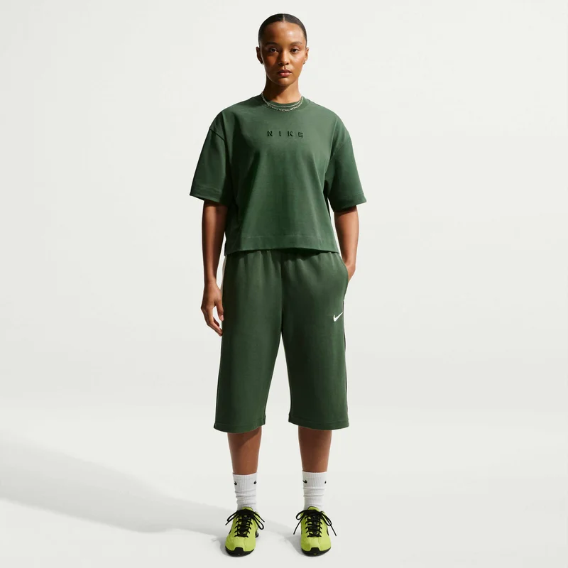 Nike Green Women's Sportswear T-Shirt for Women | Best Price UAE