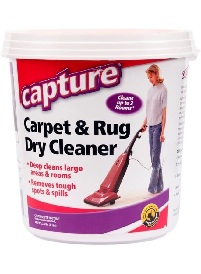Capture Carpet Dry Cleaner Powder 2.5 Pound - Image 1