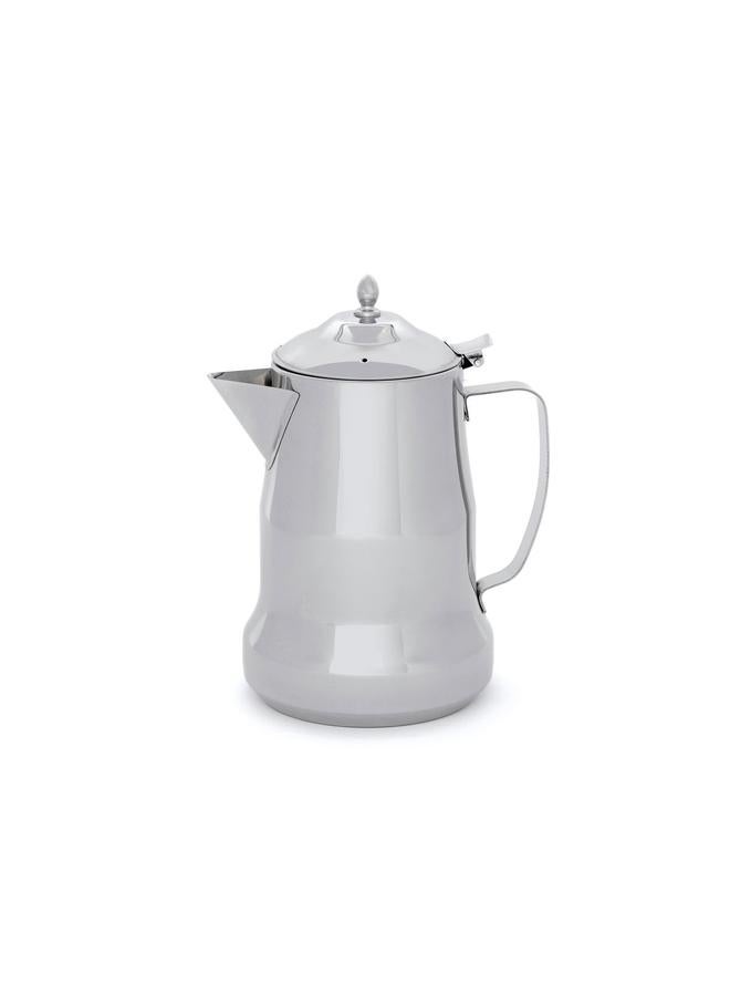 ماكسيما إبريق حليب فولاذي بمقبض جانبي سعة 3 لتر، فضي - Image 2
