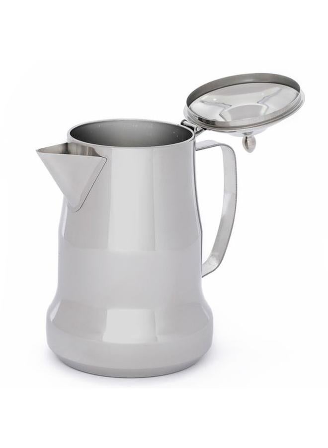 ماكسيما إبريق حليب فولاذي بمقبض جانبي سعة 3 لتر، فضي - Image 3