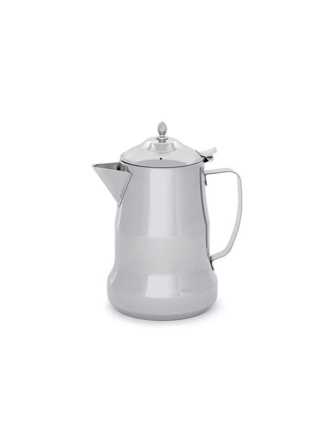 ماكسيما إبريق حليب فولاذي بمقبض جانبي سعة 3 لتر، فضي - Image 1
