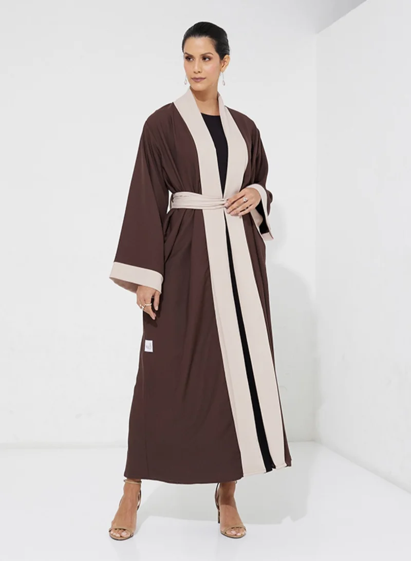 Rosette Abaya Brown 26