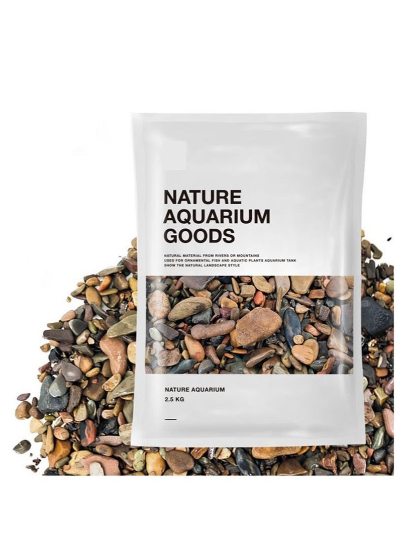 Aquarium gravel for decor 2.5KG - Image 1