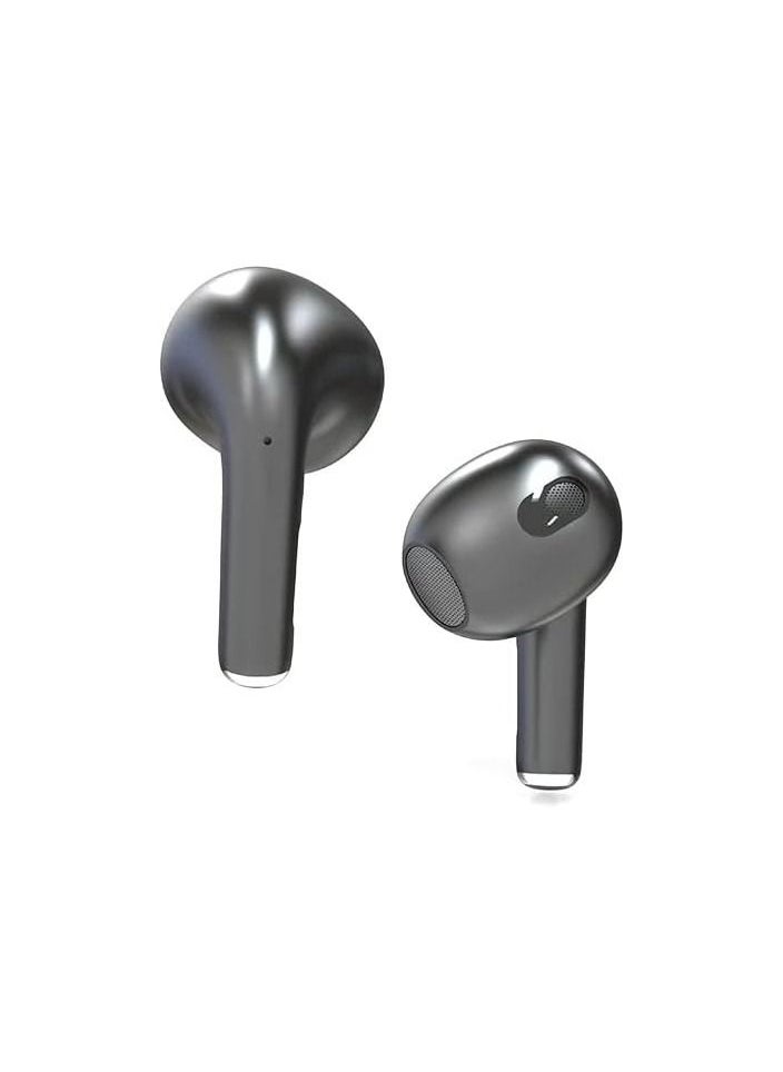 Generic - Bluetooth Earphone 5.3, Dual Mic ENC Headphones Noise cancellation HD Calls, Touch Control earbuds, Long Playback Battery (Silver Frost) - Image 1