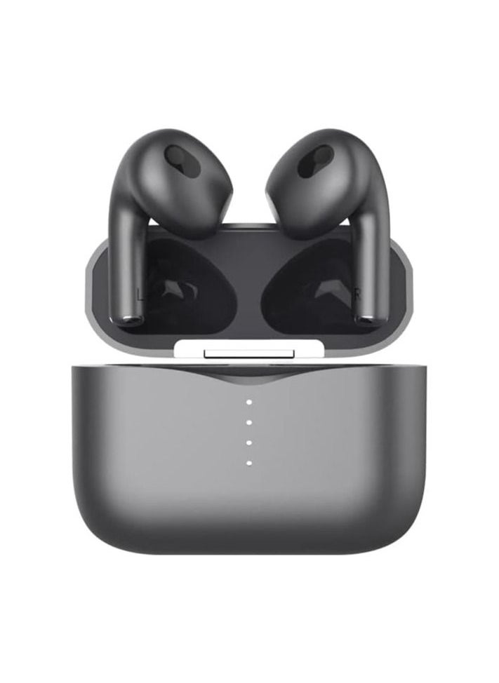 Generic - Bluetooth Earphone 5.3, Dual Mic ENC Headphones Noise cancellation HD Calls, Touch Control earbuds, Long Playback Battery (Silver Frost) - Image 1