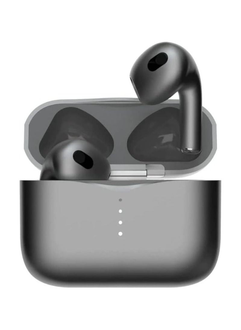 Generic - Bluetooth Earphone 5.3, Dual Mic ENC Headphones Noise cancellation HD Calls, Touch Control earbuds, Long Playback Battery (Silver Frost) - Image 1