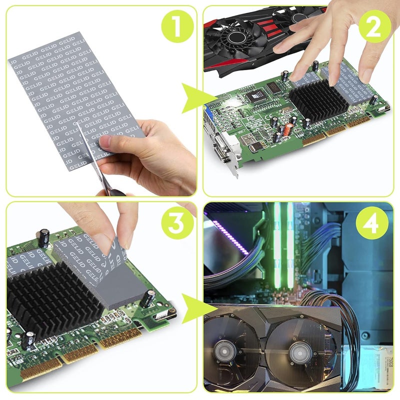 Gelid Solutions GP-EXTREME Thermal Pad 80x40x0.5mm - High Thermal Conductivity - Image 5