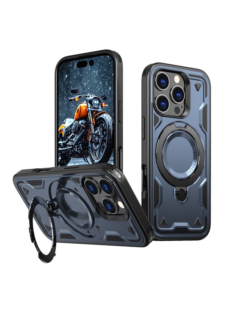 iPhone 16 Pro/Pro Max MagSafe Case Cover - Anti-Scratch, Air-Guard Corners, Ultra Slim Transparent, Magnetic Magsafe Cover, Unique Industrial Style Design - Image 1