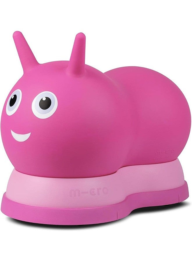 Micro ميكرو إير هوبر وردي | كرة قفز للأطفال | كرة قفز | لعبة للأولاد والبنات | لعبة قابلة للنفخ للأولاد والبنات | إير هوبر | قفز وركوب - ضعف المرح | إير هوبر - Image 1