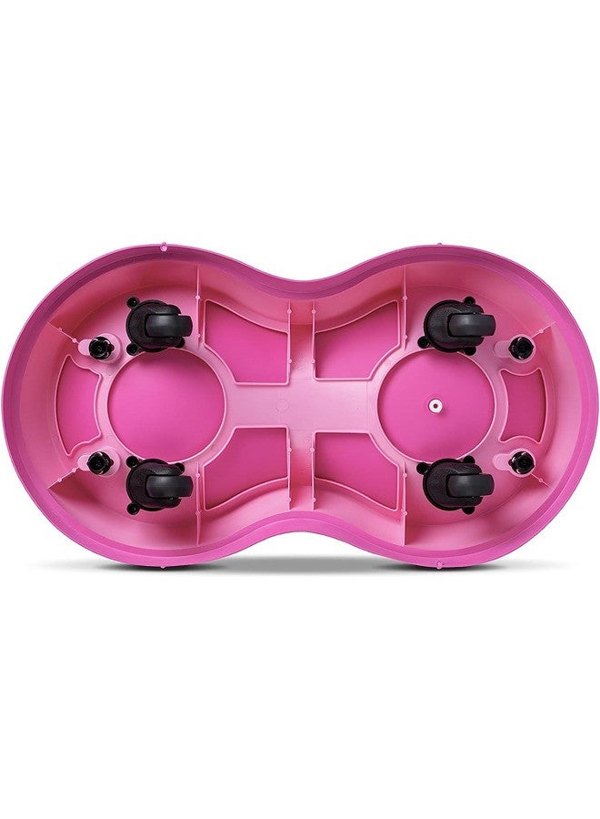 Micro ميكرو إير هوبر وردي | كرة قفز للأطفال | كرة قفز | لعبة للأولاد والبنات | لعبة قابلة للنفخ للأولاد والبنات | إير هوبر | قفز وركوب - ضعف المرح | إير هوبر - Image 3