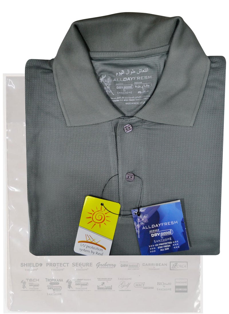 SANTHOME Sports Polo Shirt for Men  - Image 5