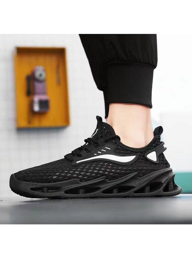 NIBEMINENT Men's Casual Shoes Mesh Sneakers Breathable  Hollow Sneakers for Men Classic Original Trends  Male Tennis Shoes - Image 3