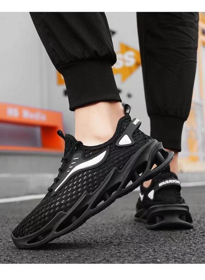 NIBEMINENT Men's Casual Shoes Mesh Sneakers Breathable  Hollow Sneakers for Men Classic Original Trends  Male Tennis Shoes - Image 4