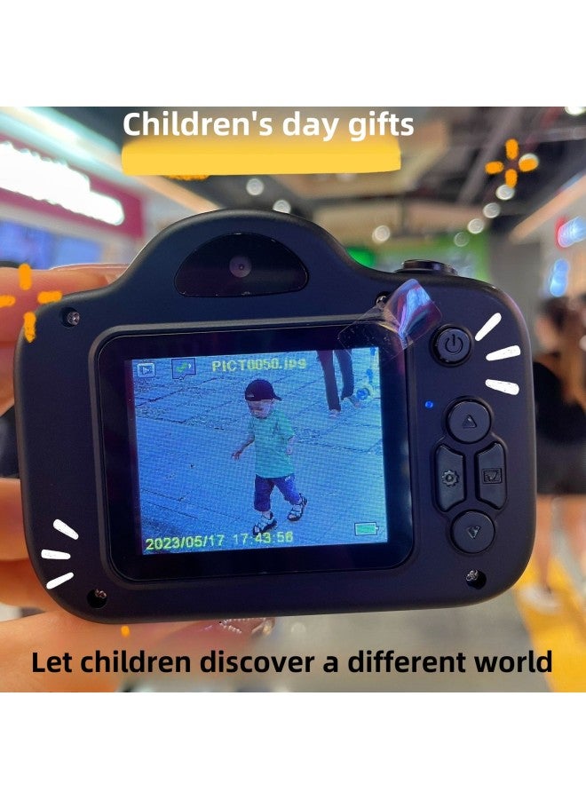 High Definition Dual Camera Digital Camera Can Take Photos And Pass Mobile Phone Student Party Gift Price Video Recorder-Body Color:Cool Black (hd Dual Camera Can Be Selected) - 16g Memory Card Comes With Card Reader Adapter - Image 1