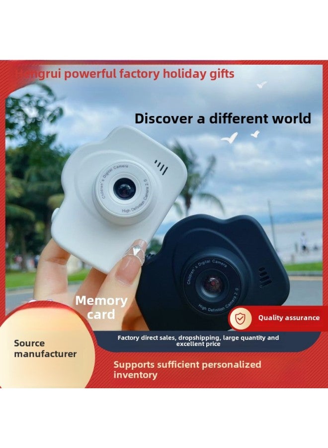 High Definition Dual Camera Digital Camera Can Take Photos And Pass Mobile Phone Student Party Gift Price Video Recorder-Body Color:Cool Black (hd Dual Camera Can Be Selected) - 16g Memory Card Comes With Card Reader Adapter - Image 3