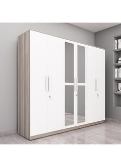 Harvard 6-Door Wardrobe with Mirror 55x210x240 cm - pzsku/Z1FF0722A20C96D08D459Z/45/_/1705228360/0168117d-7020-4ff7-aed7-6ceb7f511979