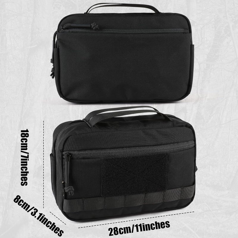 VOTAGOO Tactical Toiletry Bag Hygiene Bag EDC Tool Molle Pouches Small Dopp Kit Travel Shower Bag for Men - Image 3