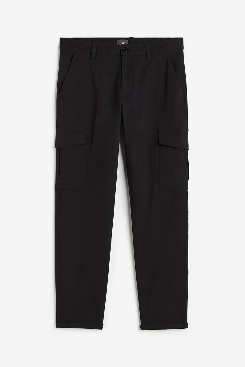 H&M Essential Slim Fit Cargo Pants