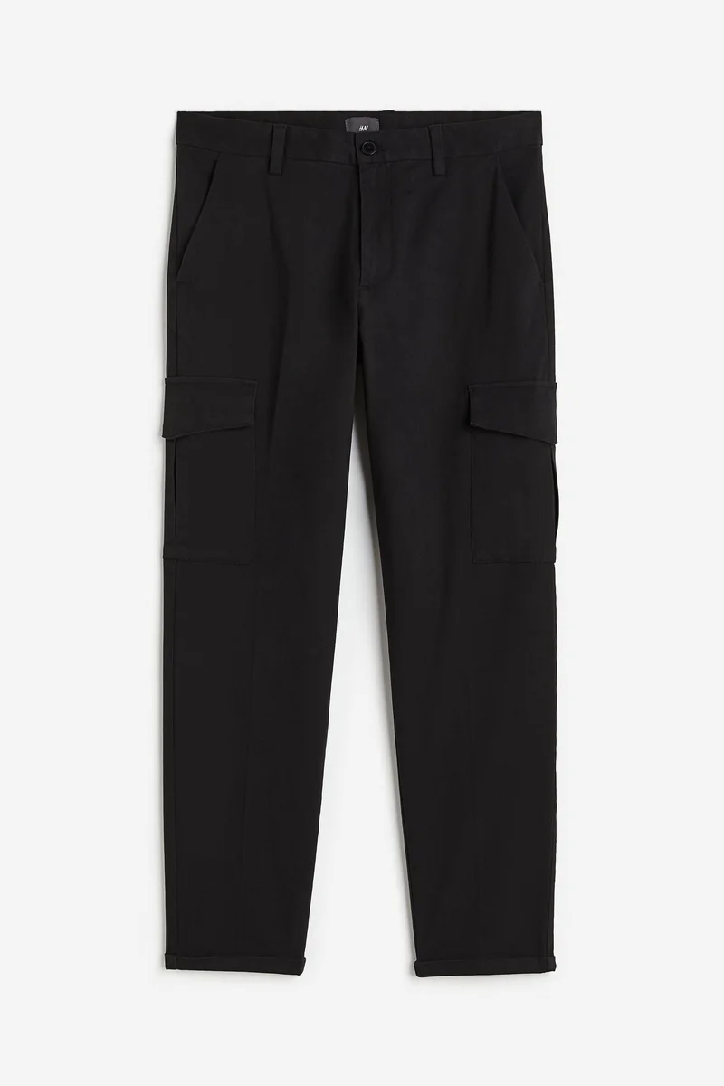 H&M Essential Slim Fit Cargo Pants