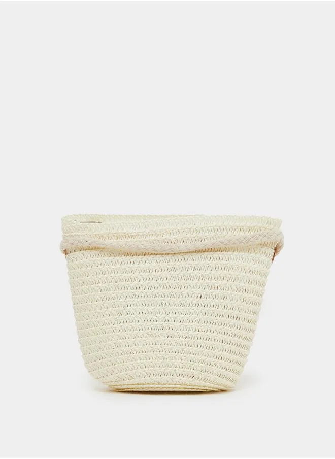 ستايلي Styli Embellished Crossbody Bag with Zip Closure