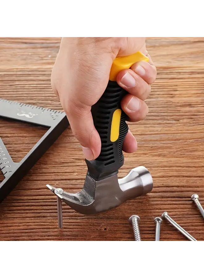 Compact Multi Function Yellow Hammer For Camping And Metal Construction - Image 2