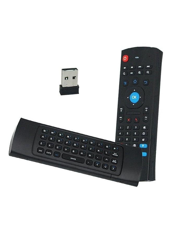 Zaboon - 2.4G Wireless Remote Control With Build In Mic For Android Tv Box Mx3-M Black - Image 1