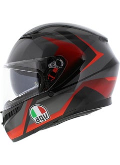 AGV AGV K3 helmet Striga black red  - Image 2