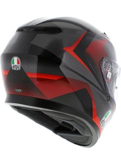 AGV AGV K3 helmet Striga black red  - Image 4