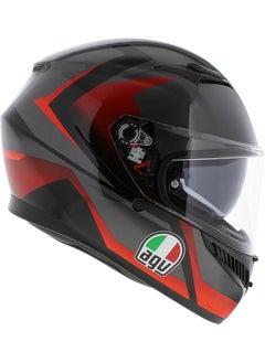 AGV AGV K3 helmet Striga black red  - Image 5