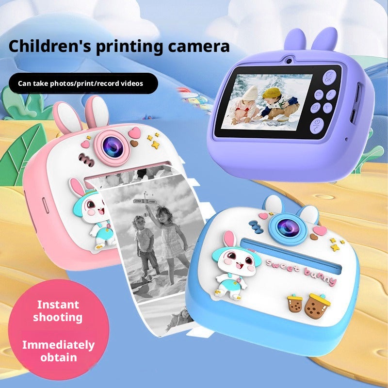 Children's Instant Print Camera, Photo & Video, 2.4" Screen, ABS - Image 3
