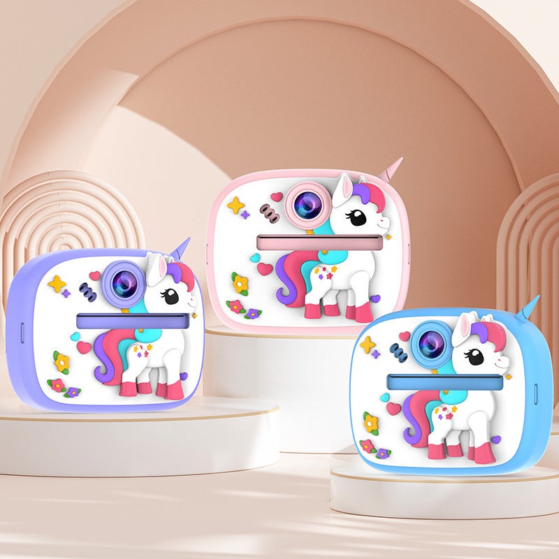 Children's Instant Print Camera, Photo & Video, 2.4" Screen, ABS - Image 2
