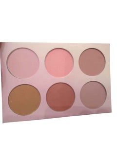 Blush palette 6 colors from Diamond