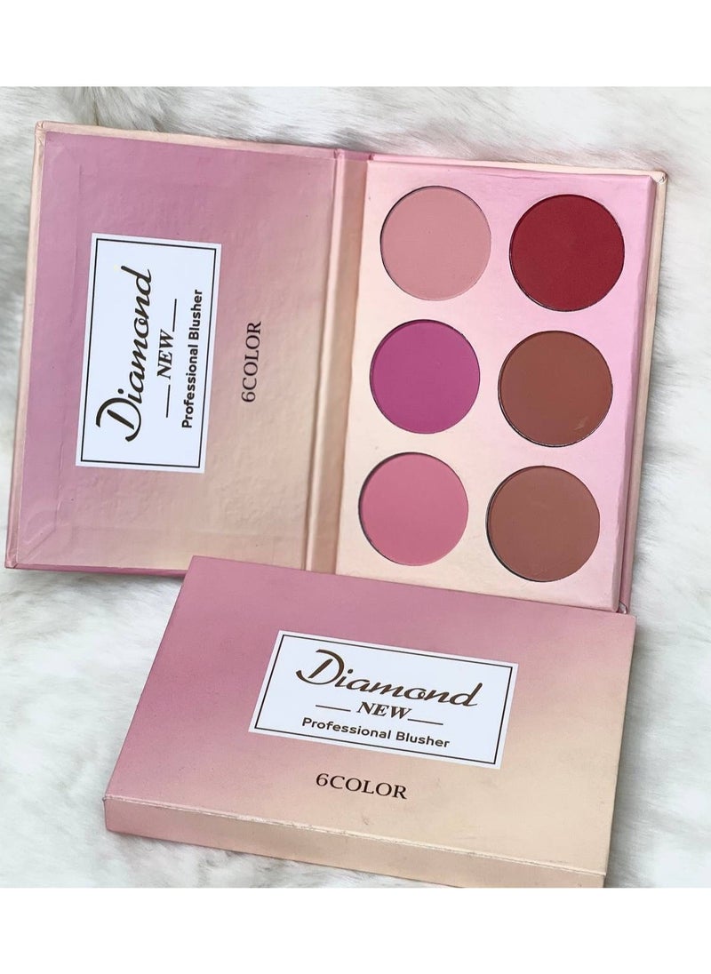 Diamond - Blush palette 6 colors from Diamond - Image 1
