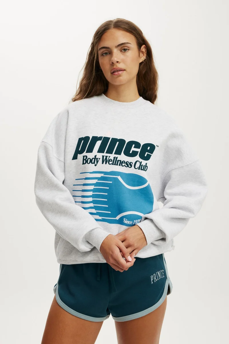 LCN PLUSH DROP SHOULDER SWEATSHIRT