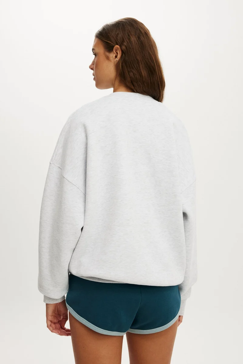Cotton On  LCN PLUSH DROP SHOULDER SWEATSHIRT for Women | Best Price UAE