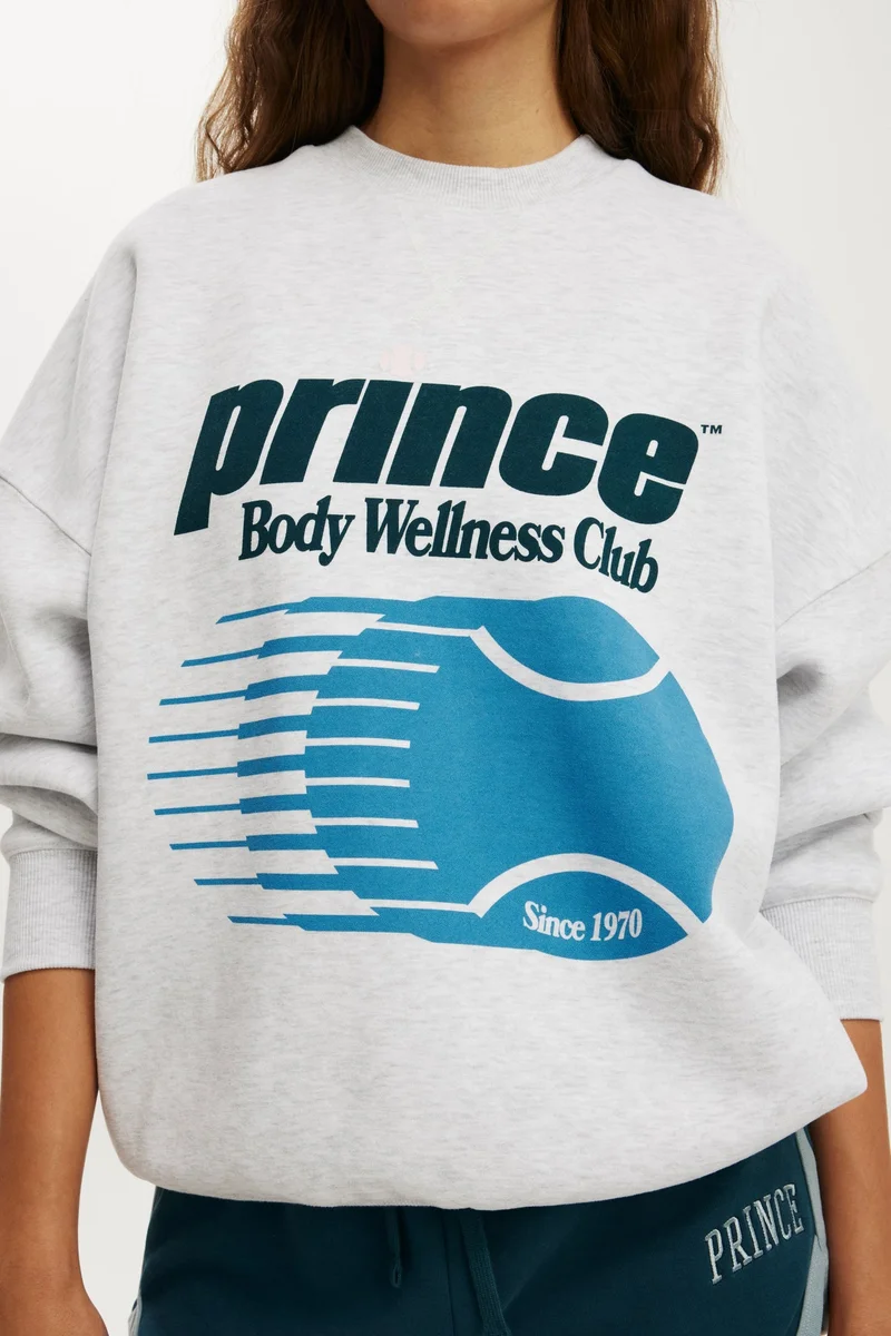Cotton On  LCN PLUSH DROP SHOULDER SWEATSHIRT for Women | Best Price UAE