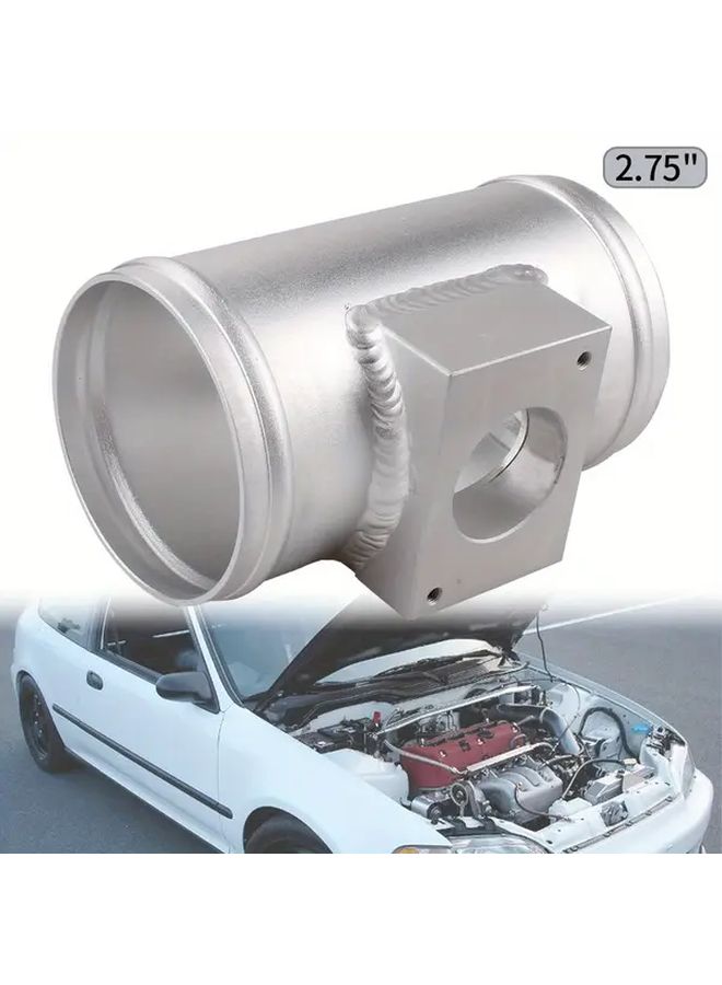 76mm Air Flow Sensor Mount Air Flow Meter Adapter for Mitsubishi Lancer Vehicle Air Intake System Precision Fit Performance Part Corrosion Resistant Material - Image 5