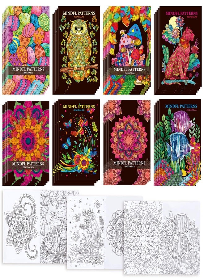 Zealor 36PCS Adult Mini Mandala Coloring Book for Teens Kid, Little Mandala Activity Books Bulk Coloring Pages Booklet Relaxation Stocking Stuffer for Operation Christmas Child Boxes Gift Goodie Bag - Image 1