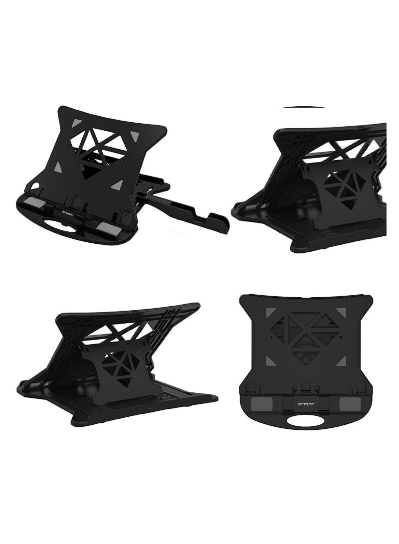 Striff Adjustable Laptop Tabletop Stand Black - Image 3
