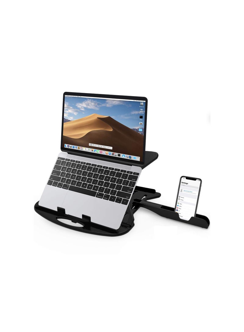 Striff Adjustable Laptop Tabletop Stand Black - Image 1