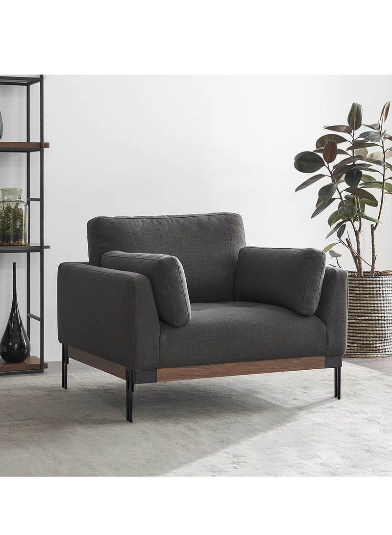 4pcs Modern Black Iron Furniture Support Legs, Metal Feet for Diy TV Cabinet, Ottoman, Cupboard, Sofa and More, 15cm - Image 3