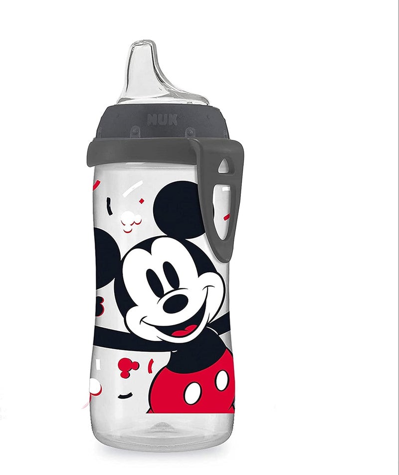 NUK Active Sippy Cup Set with Mickey & Minnie Design, 10 oz, 2 Count - Image 3